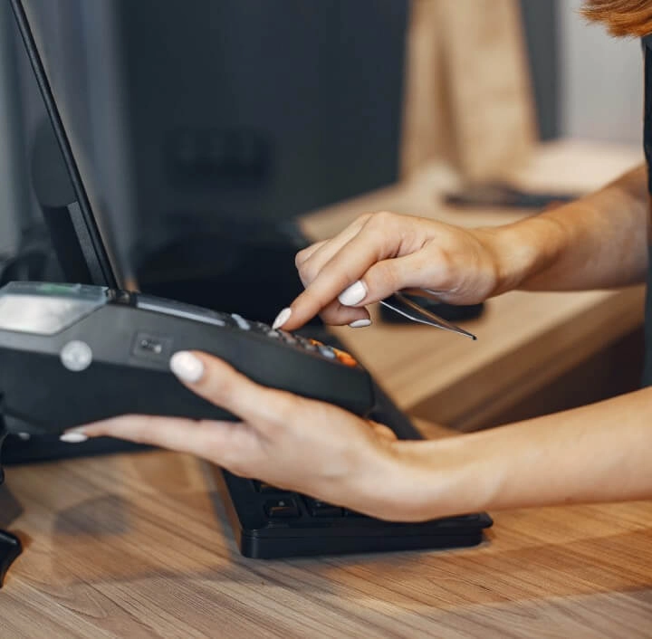 Mobil terminál szálláshelyen